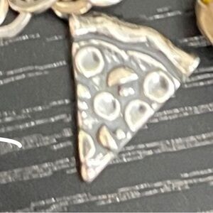 James Avery pizza charm